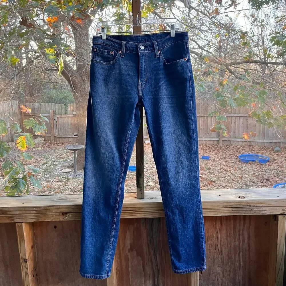Levi's Men's 511 Jeans Medium Wash Slim Cut Size 32/34